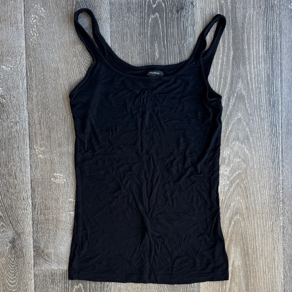 Halogen Black Camisole Top AO0360